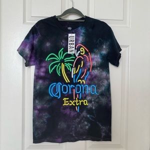 Corona Neon Tie-dye tee